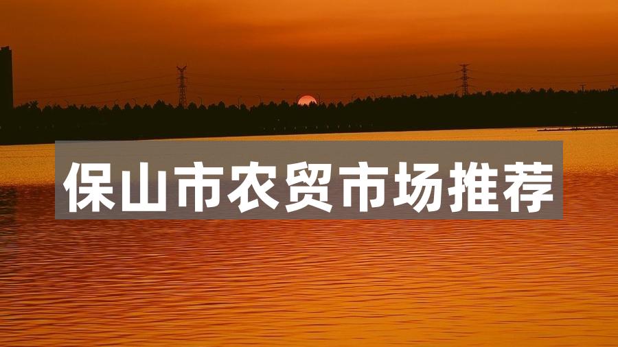 保山市农贸市场推荐