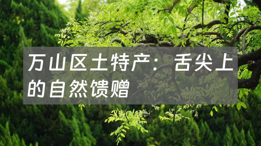 万山区土特产：舌尖上的自然馈赠